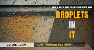 Unveiling the Mystery: Droplets on Newly Painted Surfaces Explained