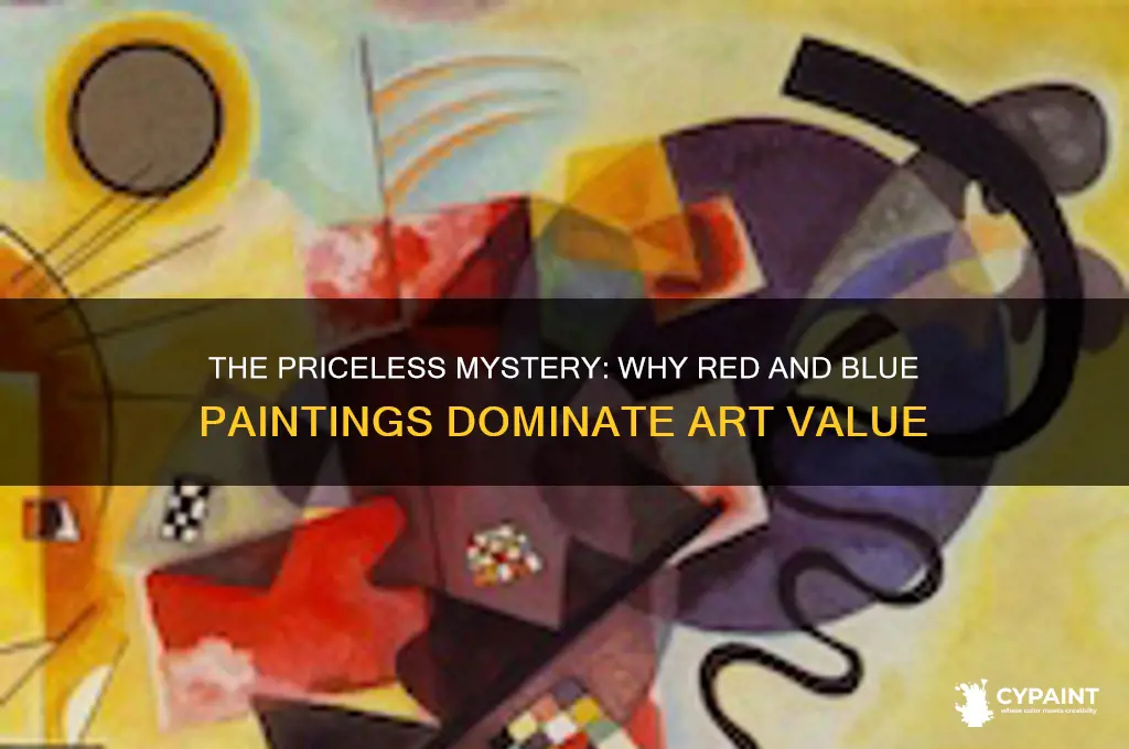 why no 1 red and blue painting so valuable