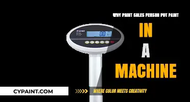Why Paint Sales Reps Use Machines to Mix Paint