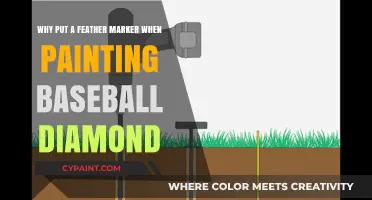 Feather Markers: Enhancing Precision in Painting Baseball Diamonds