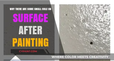 Unveiling the Mystery: Why Small Holes Appear After Painting
