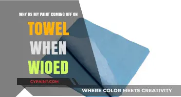 Why Is My Paint Coming Off on Towels When Wiped?