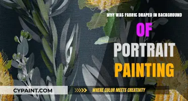 The Symbolic Use of Draped Fabric in Portrait Painting Backgrounds