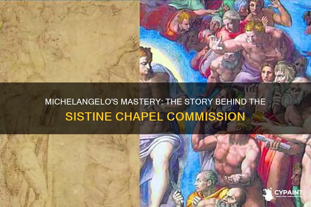 why was michelangelo chose to paint the sistine chapel