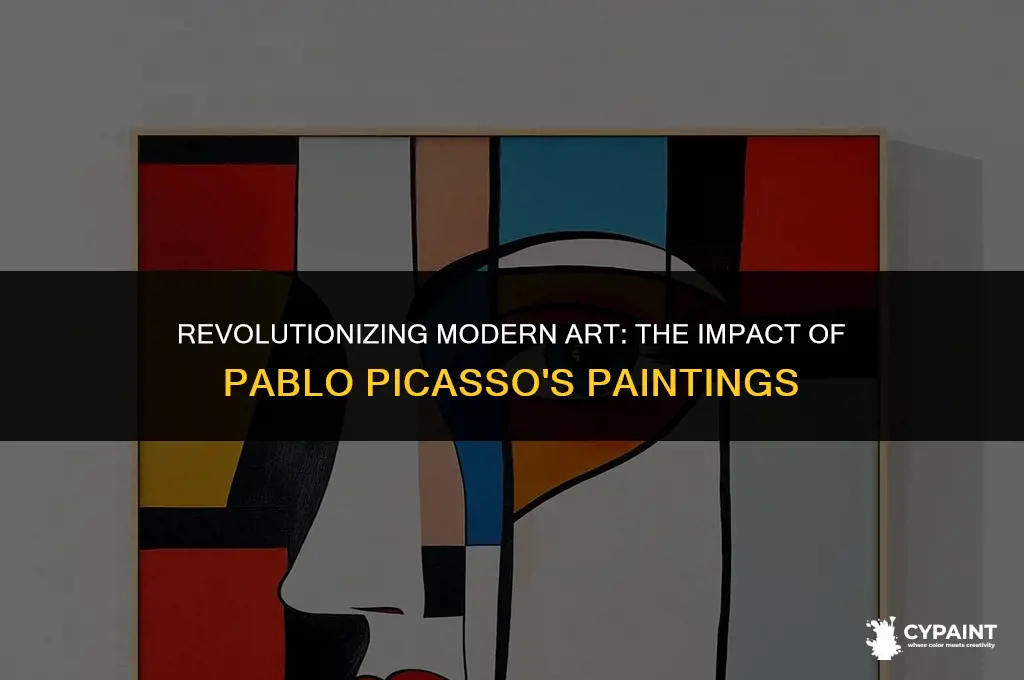 why was pablo picasso painting so important to modern art