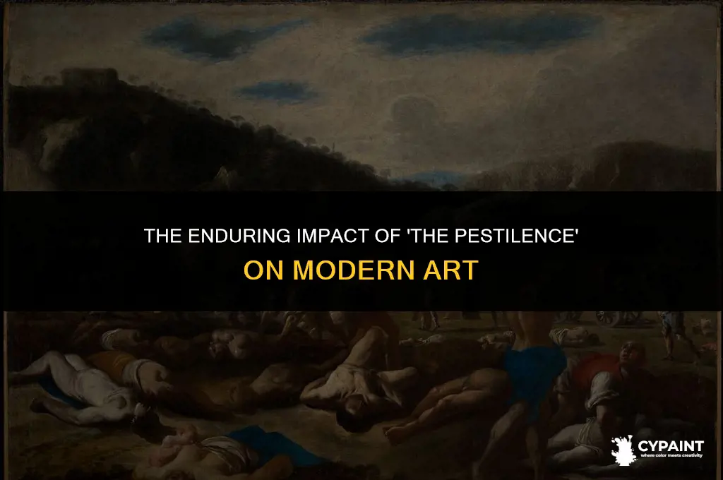 why was the pestilence painting so important to modern art