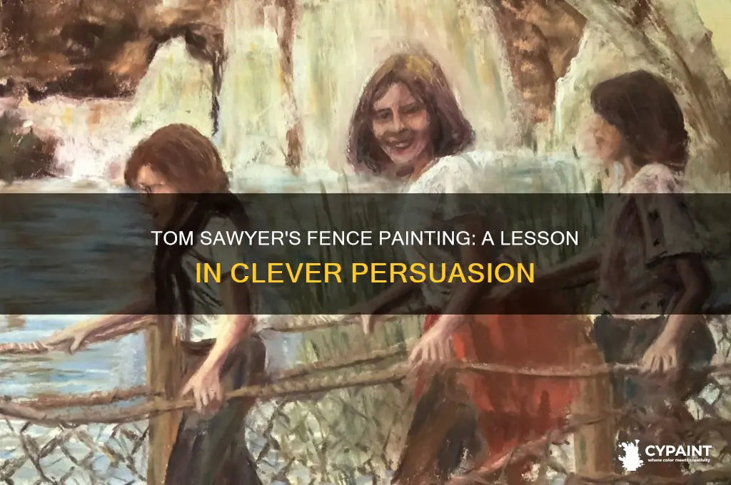 why was tom sawyer supposed to paint the fence