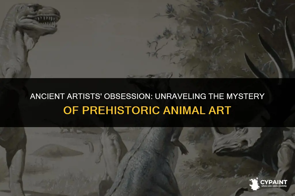 why were animals such a popular topic in prehistoric painting