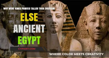 Royal stature: The artistic exaggeration of pharaohs in ancient Egyptian art