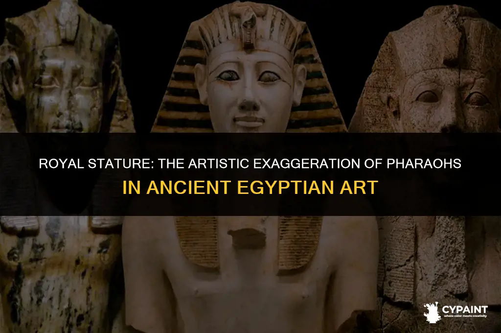 why were kings painted taller than everyone else ancient egypt