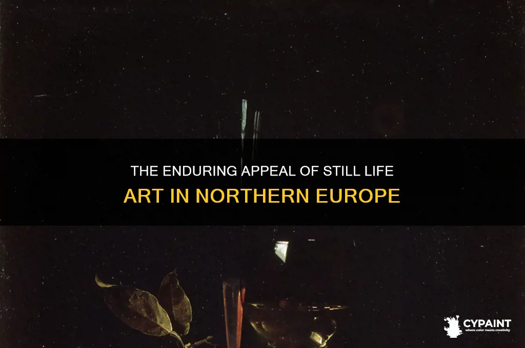 why were still life paintings popular in northern europe