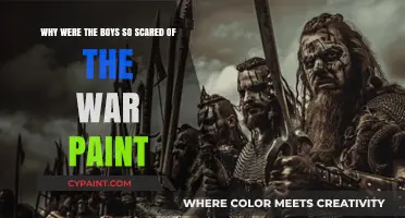 Fear and War Paint: Unraveling the Boys' Terror in the Face of Tradition