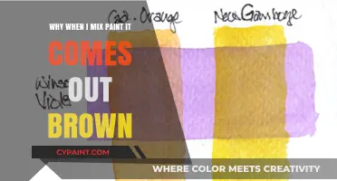 Why Mixing Paints Often Results in Brown: Unraveling the Mystery