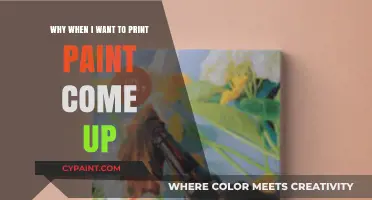 Why Does Paint Appear When I Try to Print? Troubleshooting Tips