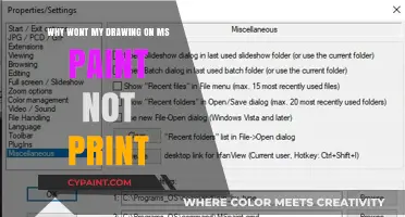 Troubleshooting MS Paint: Why Your Drawing Won't Print and How to Fix It