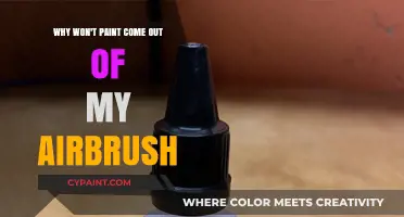 Troubleshooting Airbrush Issues: Why Paint Won't Flow and How to Fix It