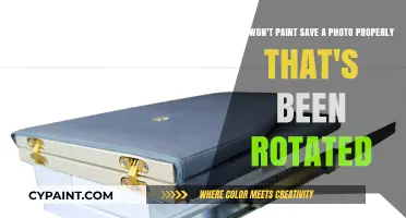 Troubleshooting Paint: Saving Rotated Photos Without Quality Loss