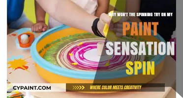 Unraveling the Mystery: Why Won't My Paint Spinner Spin?