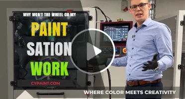 Troubleshooting Tips: Why Won't the Wheel on My Paint Station Work?