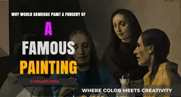Unveiling the Motives Behind Forging a Masterpiece