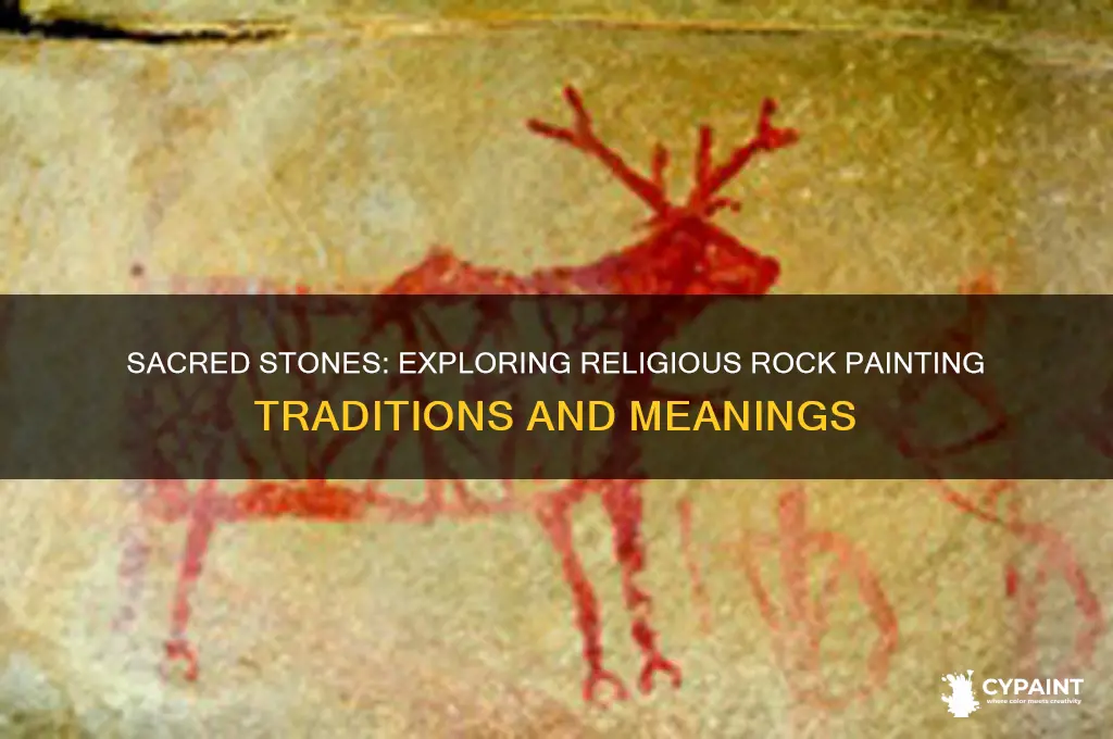 why would someone paint a rock for religious reasons