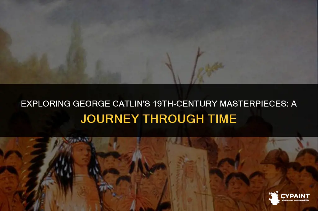 why would the artist george catlin