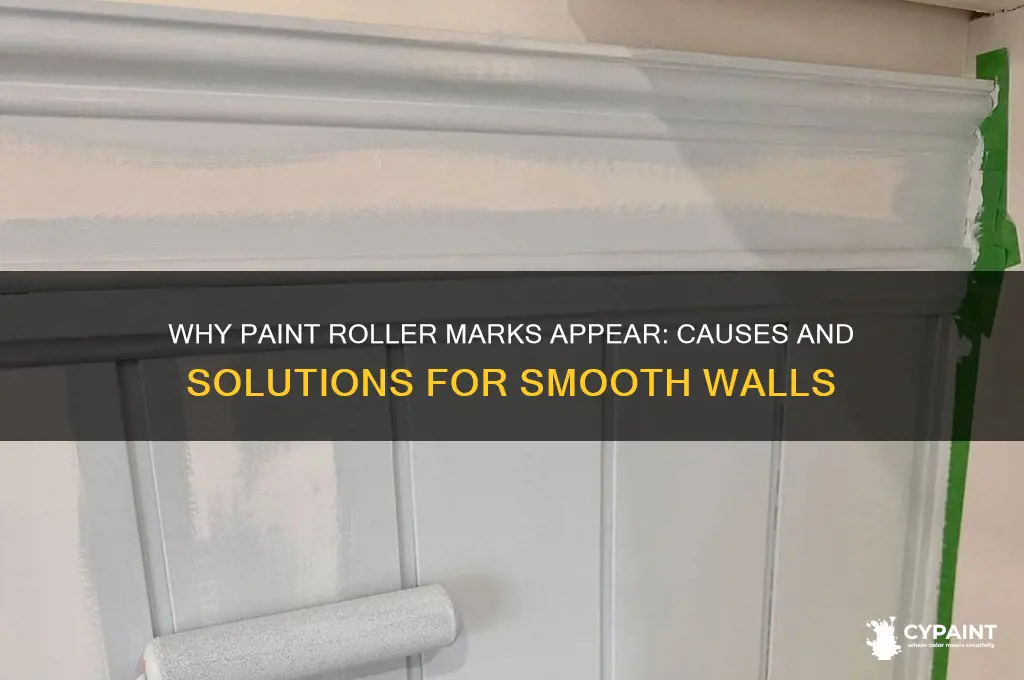 why you can see paint roller marks when painting