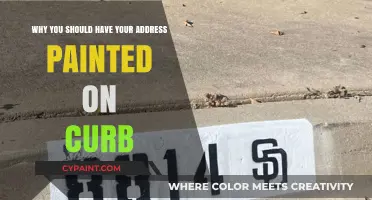 Boost Visibility and Safety: Paint Your Address on the Curb