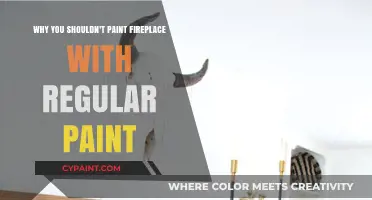 Avoid Disaster: Why Regular Paint Isn't Suitable for Fireplaces