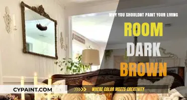 Avoid Dark Brown: Why It's Not Ideal for Your Living Room