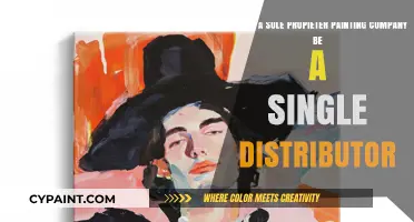 Exploring the Role of a Sole Proprietor in a Painting Company: Single Distributor or Not?