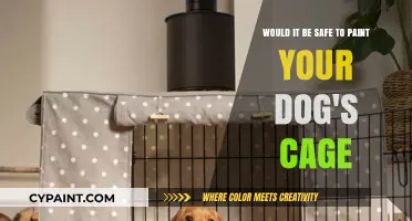 Painting Your Dog's Cage: Safety Tips and Considerations
