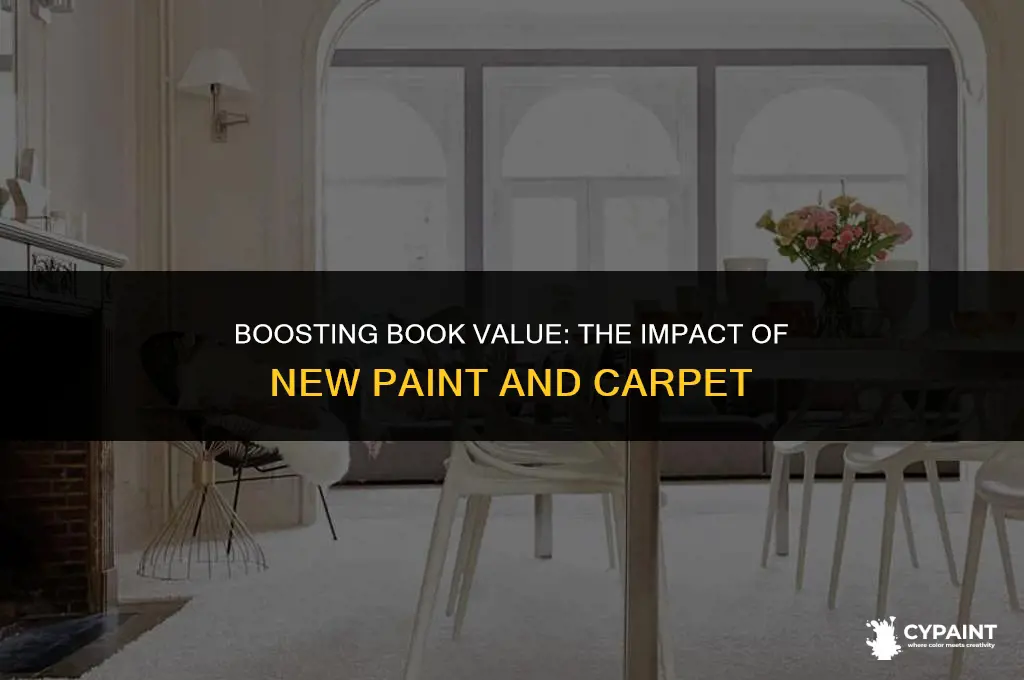 would new paint and carpet be added to book value