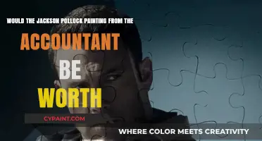 Unveiling the Value: Jackson Pollock's Artwork in 'The Accountant