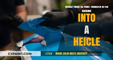 Exploring Paint Transfer Risks After Backing Into a Vehicle