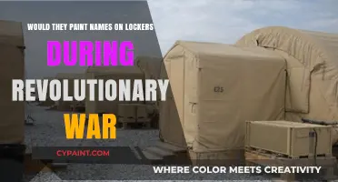 Revolutionary War Lockers: Did Soldiers Paint Names During the Fight?