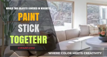 Magnetic Paint Mystery: Do Coated Objects Attract and Stick Together?