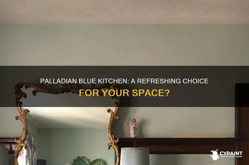 would you paint a kitchen in bm palladian blue
